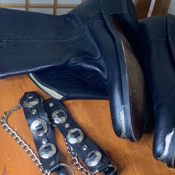 Durango Black Men's Boots - Picture 4 of 5